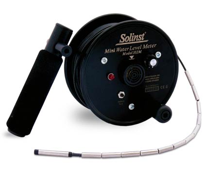SOLINST Model 102M mini koaxiális kábeles kézi vízszintmérő