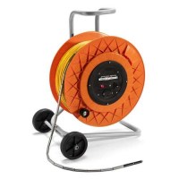 Vízszintmérő, kút, kézi, hordozható, talajvíz, felszín alatti víz, nyugalmi vízszint, üzemi vízszint, water level meter, dipmeter, cable ruler, Wasserlichtlot